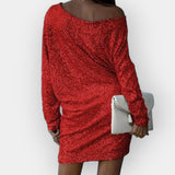 Evening Dress with Sequins