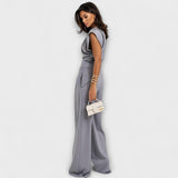 Asymmetric Set with Dramatic Shoulders