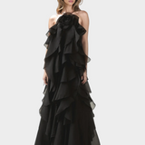 Maxi Dress with a Romantic Feel and Aristocratic Style