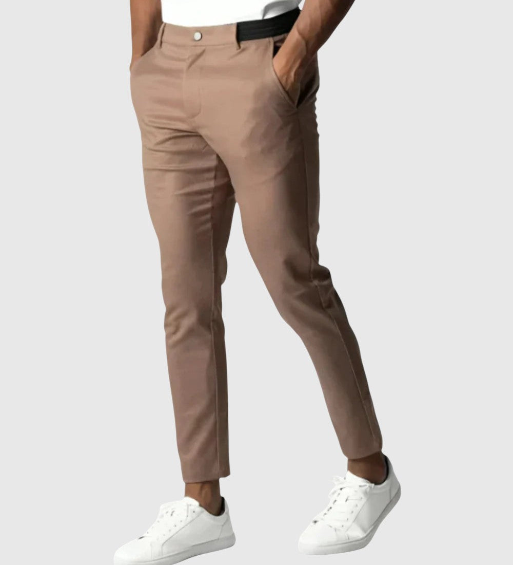 Romanek | Kalhoty Elio Stretch z bavlny