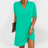 Elegant Dress with Flattering Line