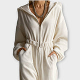 Effortless Pleated Wide-Leg Jumpsuit