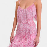 Adena Mini Peříčková Šaty™ | Stylové