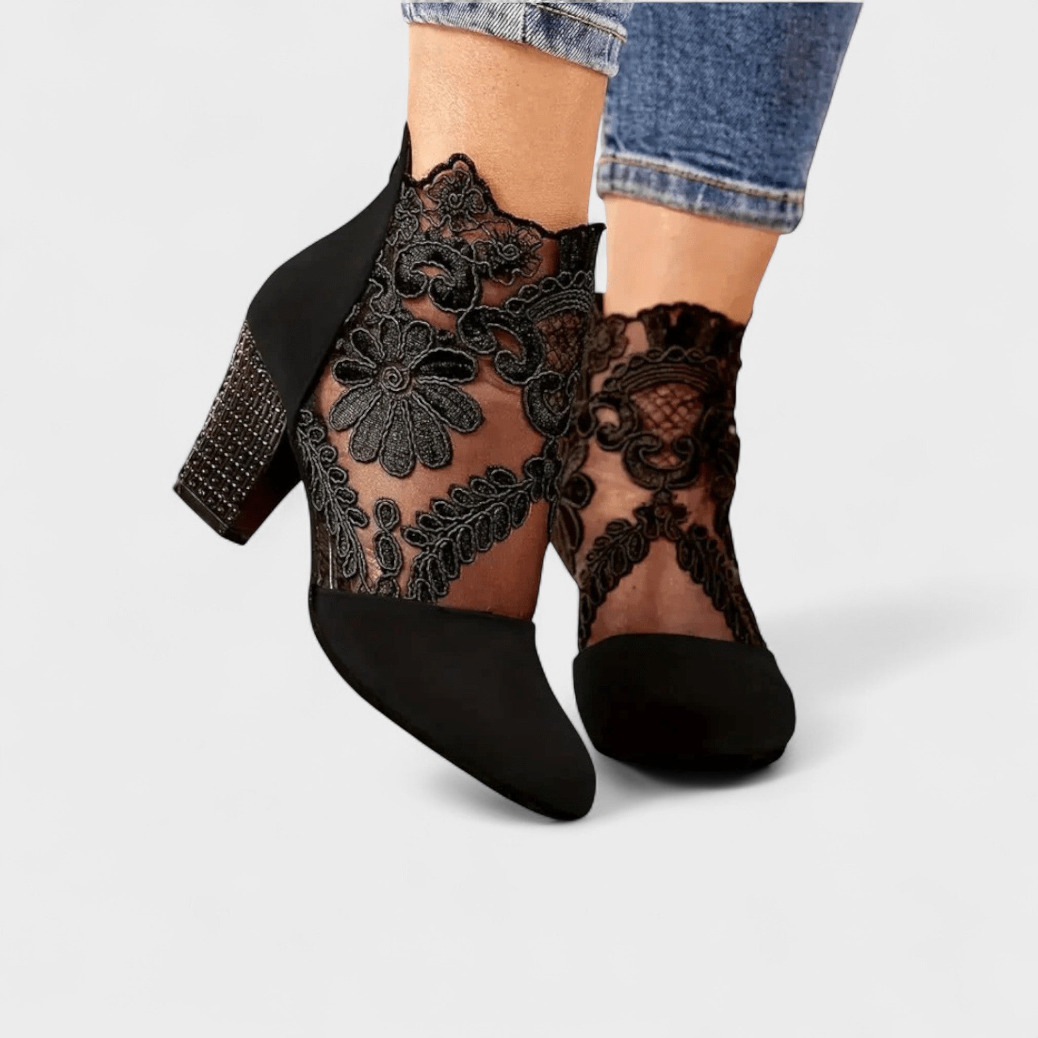 Charlotte™ | Elegantní lodičky s květinovým vzorem