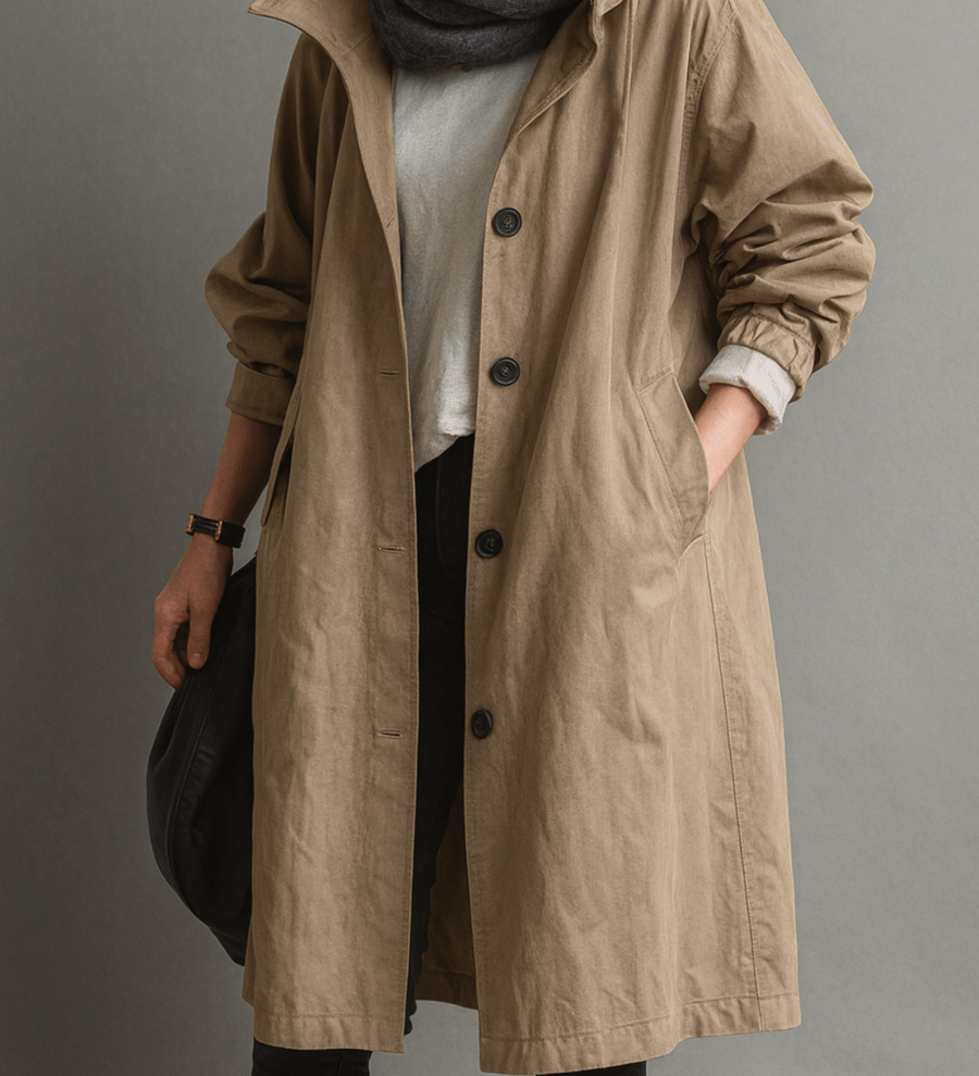 Lidmila™ | Klasický trenčkot