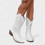 Anna™ | Elegantní westernové kotníkové boty