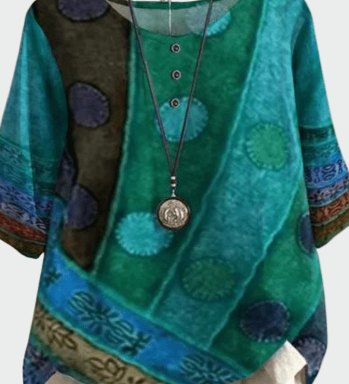 Měkké tričko s uměleckým motivem