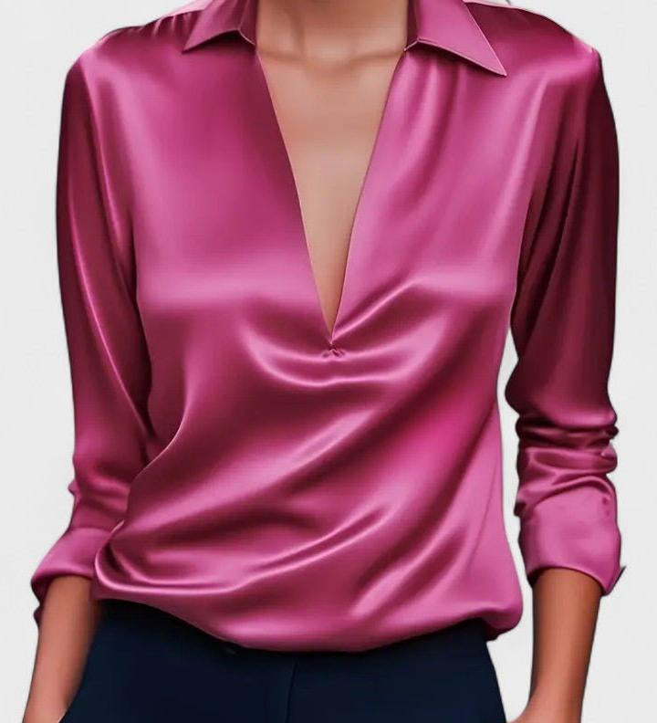 Nádia - Prémiová V-krční halenka