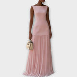 Serena Pleated Maxi Dress