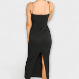 Elegant Long Sleeveless Dress