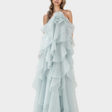 Maxi Dress with a Romantic Feel and Aristocratic Style