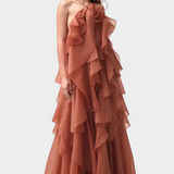 Maxi Dress with a Romantic Feel and Aristocratic Style