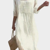 Unofficial Linen Dress with Natural Comfort and Elegant Simplicity