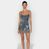 Mini Elegant Dress with Bold Style