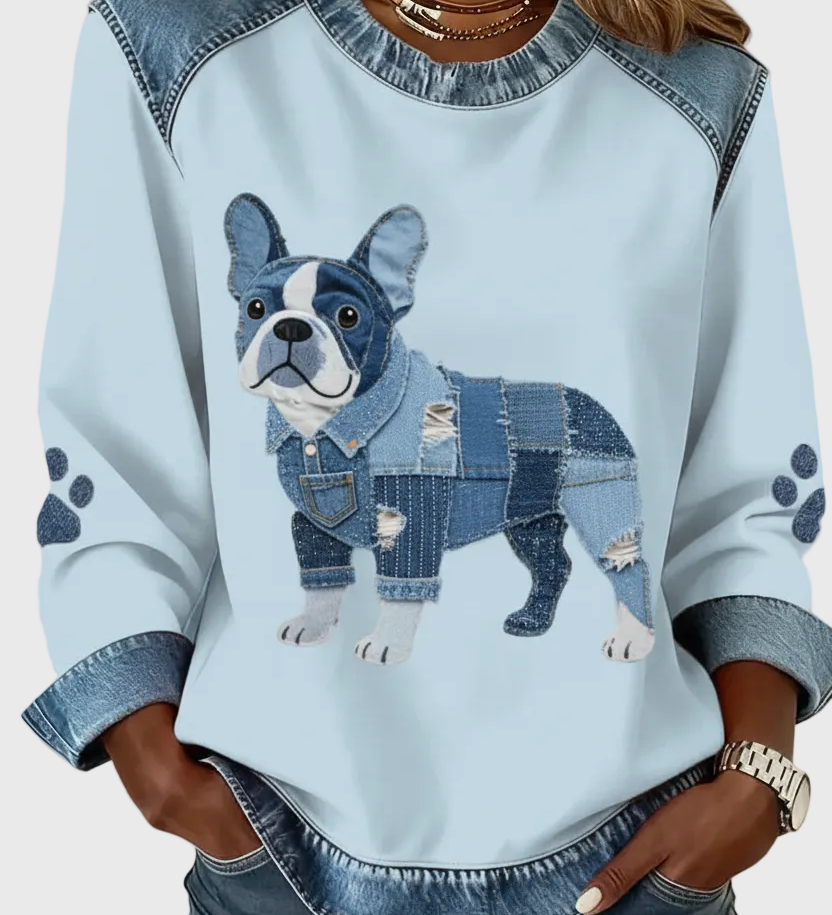 Markéta – Dámská mikina s originálním potiskem psa