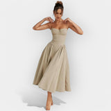 Refined Midi Dress for Summer